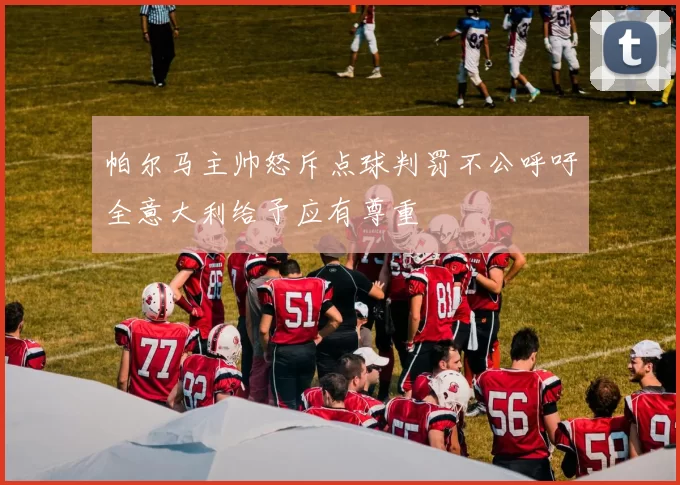 帕尔马主帅怒斥点球判罚不公呼吁全意大利给予应有尊重