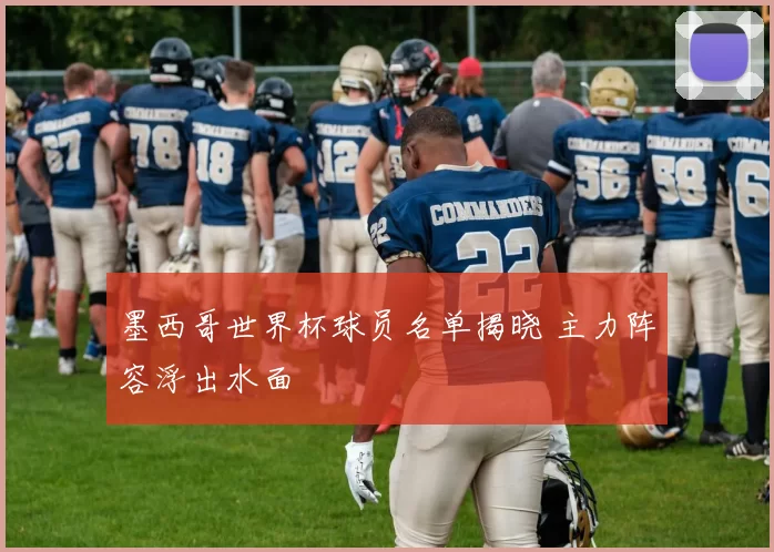 墨西哥世界杯球员名单揭晓 主力阵容浮出水面